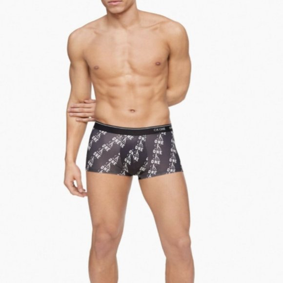 💖MEGA SALE💖Calvin Klein Microfiber Black Low Rise Trunk Men's XL NB2225066 - Picture 1 of 7